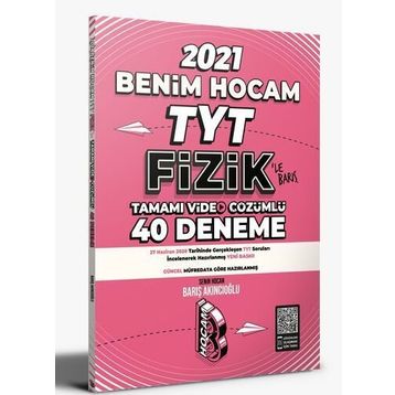 Benim Hocam Yayınları 2020 TYT Fizik 30 Deneme Sınavı Benim Hocam Yayınları