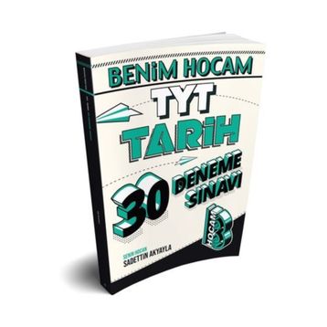 Benim Hocam Yayınları 2020 TYT Tarih 30 Deneme Sınavı Benim Hocam Yayınları