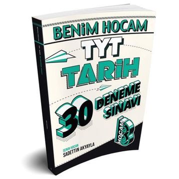 Benim Hocam Yayınları 2020 TYT Tarih 30 Deneme Sınavı