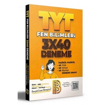 Benim Hocam Yayınları 2021 3x40 Tyt Fen Bilimleri Fasikül Denemeler