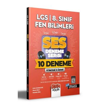 Benim Hocam Yayınları 2022 8.Sınıf LGS Fen Bilimleri SES Deneme Serisi 10 Deneme