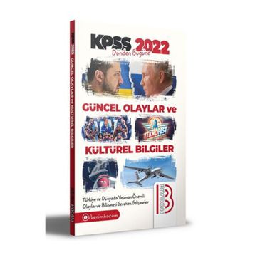 Benim Hocam Yayınları 2022 Kpss Dünden Bugüne Kültürel Olaylar ve Güncel Bilgiler