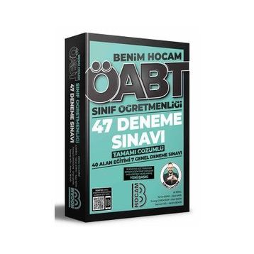 Benim Hocam Yayınları 2022 ÖABT Sınıf Öğretmenliği Tamamı Çözümlü 47 Deneme Sınavı
