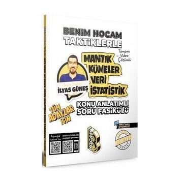 Benim Hocam Yayınları - 2022 Tüm Adaylar İçin Taktiklerle Mantık Kümeler Veri İstatistik Konu Anlatımlı Soru Fasikülü