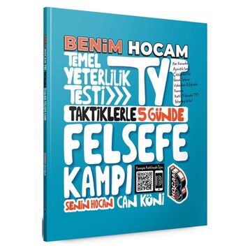 Benim Hocam Yayınları 2022 Tyt Taktiklerle 5 Günde Felsefe Kampı