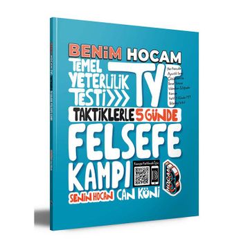 Benim Hocam Yayınları 2022 Tyt Taktiklerle 5 Günde Felsefe Kampı