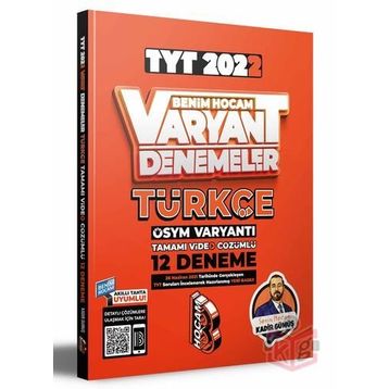 Benim Hocam Yayınları 2022 Tyt Türkçe Tamamı Video Çözümlü 12 Deneme Sınavı