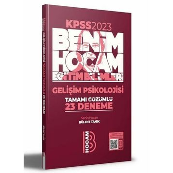 Benim Hocam Yayınları 2023 KPSS Eğitim Bilimleri Gelişim Psikolojisi Tamamı Çözümlü 23 Adet Deneme