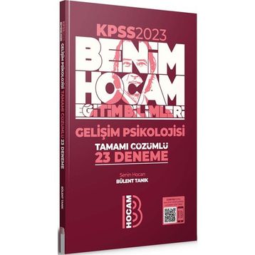 Benim Hocam Yayınları 2023 KPSS Eğitim Bilimleri Gelişim Psikolojisi Tamamı Çözümlü 23 Adet Deneme