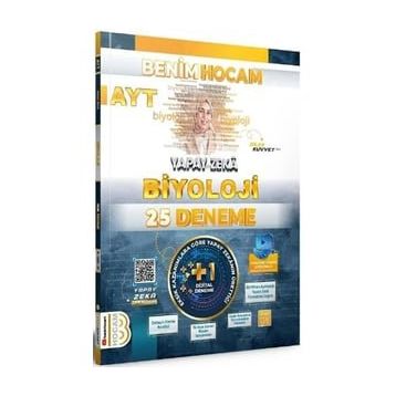 Benim Hocam Yayınları - 2024 AYT Yapay Zeka Biyoloji 25 Deneme
