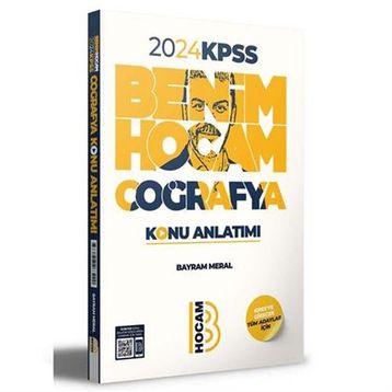 Benim Hocam Yayınları 2024 KPSS Coğrafya Konu Anlatımı