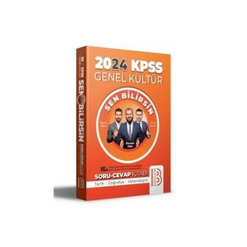 Benim Hocam Yayınları - 2024 KPSS Genel Kültür Sen Bilirsin Tarih-Coğrafya-Vatandaşlık Soru Cevap Kitabı