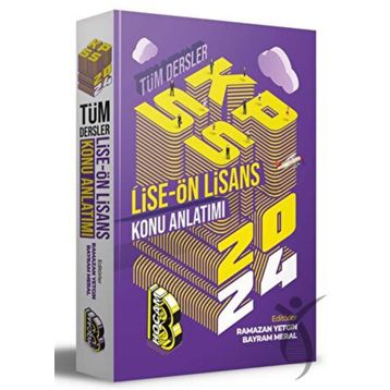 Benim Hocam Yayınları 2024 KPSS Lise Ön Lisans Tüm Dersler Konu Anlatımı