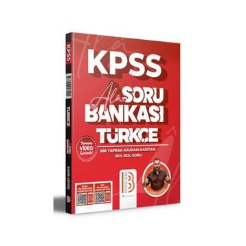 Benim Hocam Yayınları 2024 KPSS Türkçe Ala Soru Bankası
