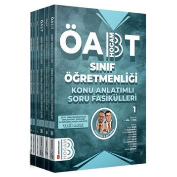 Benim Hocam Yayınları 2024 ÖABT 1-2-3-4-5-6-7 Sınıf Öğretmenliği Konu Anlatımlı Soru Fasikülleri