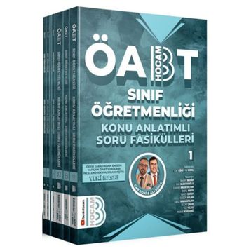 Benim Hocam Yayınları 2024 ÖABT 1-2-3-4-5-6-7 Sınıf Öğretmenliği Konu Anlatımlı Soru Fasikülleri