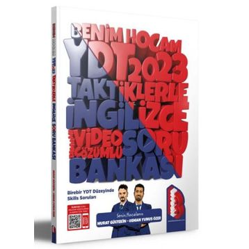 Benim Hocam Yayınları 2024 YDT Taktiklerle İngilizce SKILLS Soru Bankası