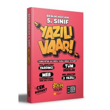 Benim Hocam Yayınları 5. Sınıf Yazılı Var
