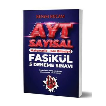 Benim Hocam Yayınları AYT Sayısal 5 Fasikül Deneme Sınavı