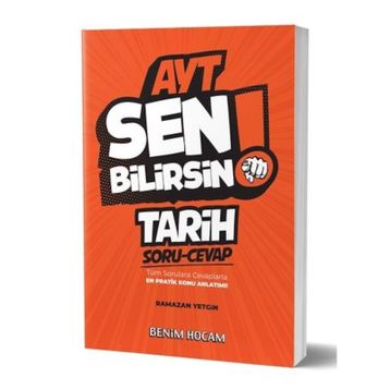 Benim Hocam Yayınları AYT Tarih Sen Bilirsin Soru - Cevap Kitabı