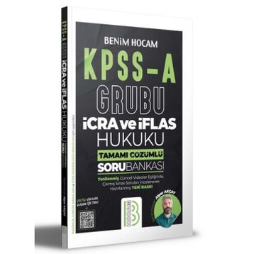 Benim Hocam Yayınları KPSS A Grubu İcra ve İflas Hukuku Tamamı Çözümlü Soru Bankası