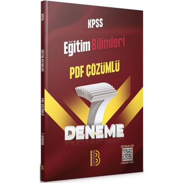 Benim Hocam Yayınları KPSS Eğitim Bilimleri PDF Çözümlü 7 Deneme