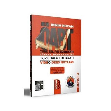 Benim Hocam Yayınları - ÖABT Türk Dili ve Edebiyatı Türkçe Öğretmenliği Türk Halk Edebiyatı Video Ders Notları Bengi 3