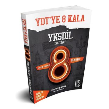Benim Hocam Yayınları Tamamı Çözümlü YDT YKSDİL 8 Deneme