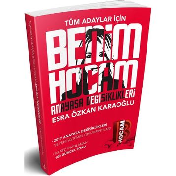 Benim Hocam Yayınları Tüm Adaylar İçin Anayasa Değişiklikleri
