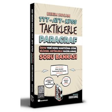 Benim Hocam Yayınları TYT-AYT-KPSS Taktiklerle Paragraf Soru Bankası
