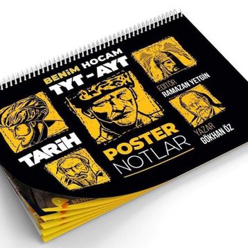 Benim Hocam Yayınları TYT AYT Tarih Poster Notlar