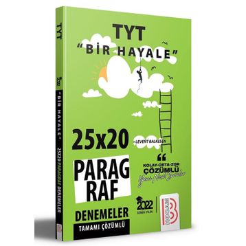 Benim Hocam Yayınları TYT Bir Hayale Serisi Paragraf Denemeleri