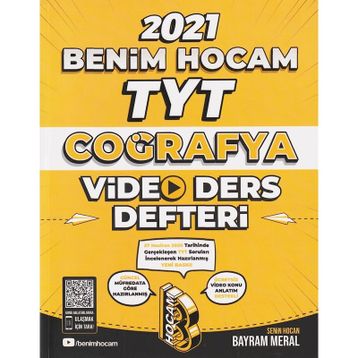 Benim Hocam Yayınları TYT Coğrafya Video Ders Notları Benim Hocam Yayınları