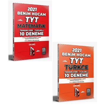 Benim Hocam Yayınları TYT Matematik Türkçe 3 Adımda Beşli Deneme