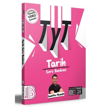 Benim Hocam Yayınları TYT Tarih Tamamı Video Çözümlü Soru Bankası