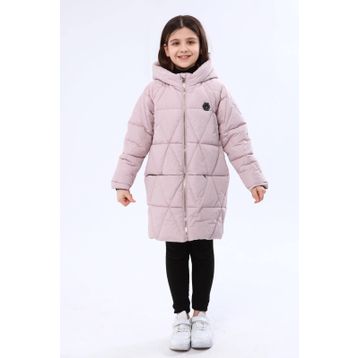 Benitto Kids 22BNT51251 Lila Kız Çocuk Kaban