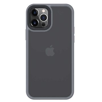 Benks Apple iPhone 12 Arkası Mat Buzlu Hybrid Kapak Kılıf