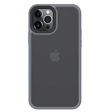 Benks Apple iPhone 12 Arkası Mat Buzlu Hybrid Kapak Kılıf