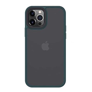 Benks Apple iPhone 12 Pro Arkası Mat Buzlu Hybrid Kapak Kılıf