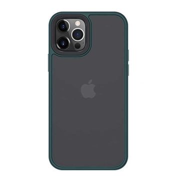 Benks Apple iPhone 12 Pro Arkası Mat Buzlu Hybrid Kapak Kılıf