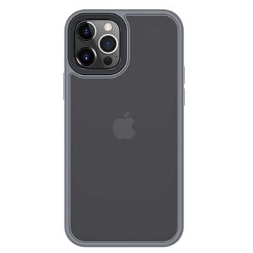 Benks Apple iPhone 12 Pro Arkası Mat Buzlu Hybrid Kapak Kılıf
