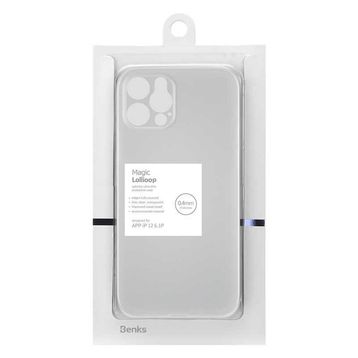 Benks Apple iPhone 12 Pro Max Slim Fit Mat PP Lollipop Protective Kapak Kılıf