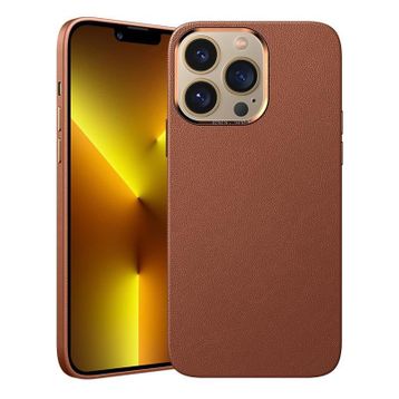 Benks Apple iPhone 13 Pro Max Magnetic Hakiki Deri Kılıf