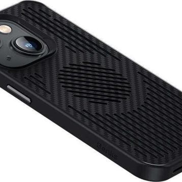 Benks Apple iPhone 14 Karbon Magnetik Soğutucu Özellikli Telefon Kılıfı