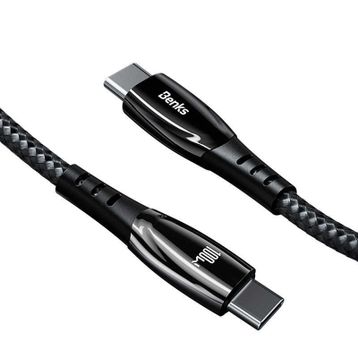Benks D41 2 m 100 w Type-C to Type-C Kablo