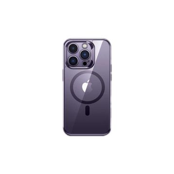 Benks iPhone 14 Pro Max Uyumlu Magsafe Özellikli Cam Yüzey Ekran Koruyuculu Electroplated Kapak Kılıf