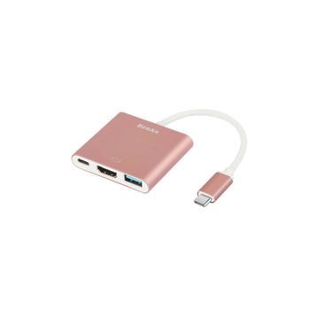 Benks U19 Type-C to 3 in 1 Adapter (Usb 3.0+HDMI+Type-c)