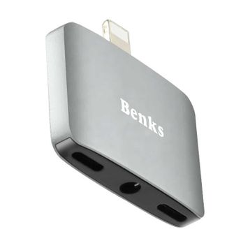 Benks U32 Lightning 3 in 1 Audio Adapter