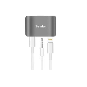 Benks U32 Lightning 3 in 1 Audio Adapter