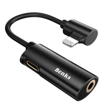 Benks U40 2 in 1 Lightning Audio Adapter